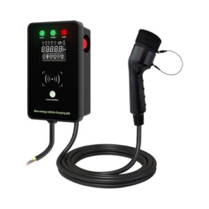 Trạm sạc ô tô điện EV AC 32A 7KW có màn hình điều chỉnh dòng GEV202